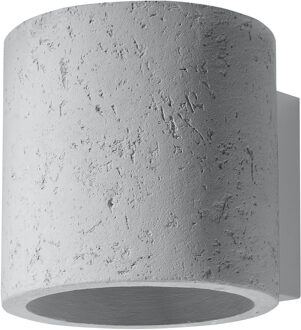 Wandlamp Orbis Beton 10cm Ø Grijs