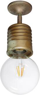 Wandlamp Orti met scharnier, antiek messing aNTIK