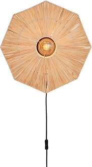 Wandlamp Panama dia. 45cm, naturel