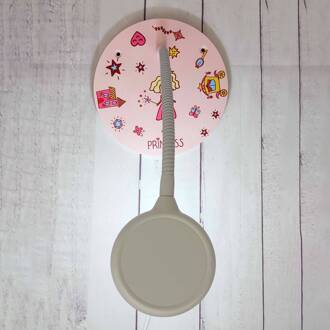 Wandlamp Princess met flexibele arm wit, meerkleurig
