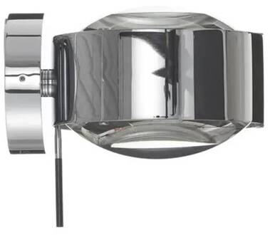 Wandlamp Puk Maxx Wall+, mat chroom G9