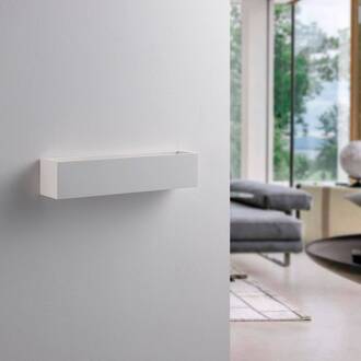 wandlamp Santino, 35 cm, gips, G9, overschilderbaar wit