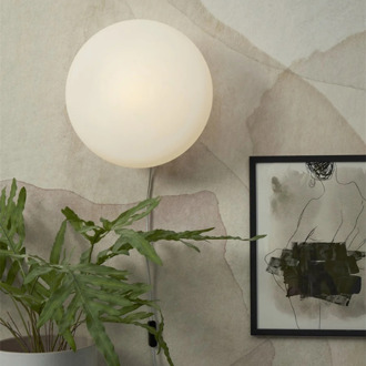 Wandlamp Sapporo - Wit - Ø28cm