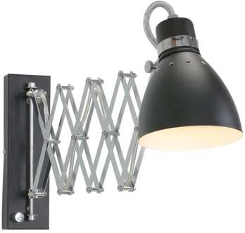 Wandlamp Spring Zwart 6290ZW