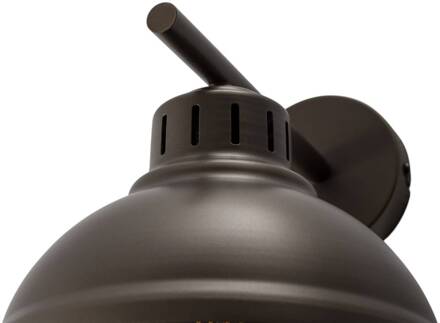 Wandlamp Sven, titanium-goudkleurig, Ø 21 cm, staal