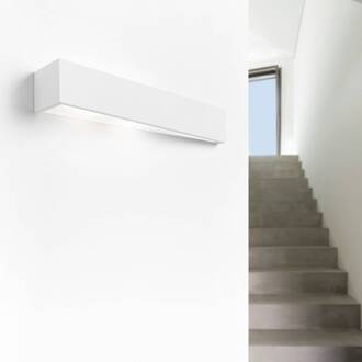 Wandlamp Teos, breedte 47,5 cm wit