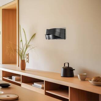 wandlamp Tornado, antraciet