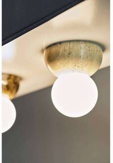 wandlamp Torrano, beige, Ø 13 cm IP44 beige, wit