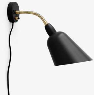 Wandlamp &tradition Bellevue wandlamp zwart - 28