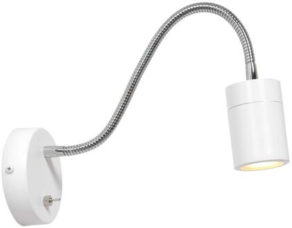 Wandlamp Upround incl. GU10 LED wit