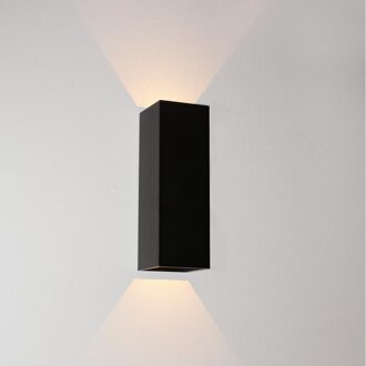 Wandlamp Vegas 150 Zwart IP65 Led