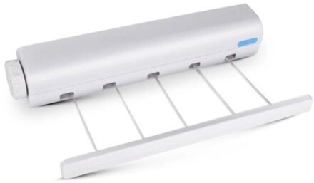 Wandmontage 4/5 Kleding Lijn Intrekbare Wasserij Hanger Droogrek 53CB 5 Lines