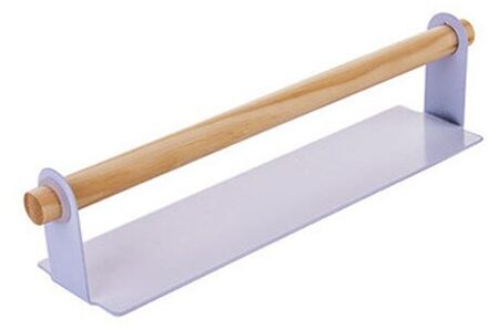 Wandmontage Aluminium Badkamer Handdoek Rail Rack Holder Hanger Nuttig Plank Handdoek Bars wit