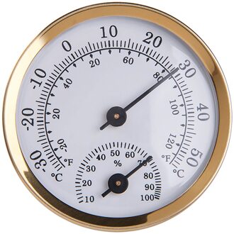 Wandmontage Analoge Vochtigheid Gauge Temperatuur-vochtigheidsmeter Thermometer & Hygrometer Voor Sauna Huishoudelijke B