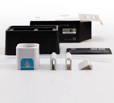 Wandmontage Aquarium Aquarium Automatische Voeg Water Apparaat Voor Water Niveau Aanpassing Blauw