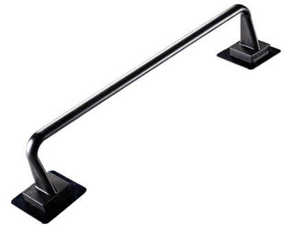 Wandmontage Badkamer Handdoek Bar Plank Rack Houder Huishouden Keuken Toilet Roll Paper Opknoping Hanger Handdoekhouder Rack Holder wit