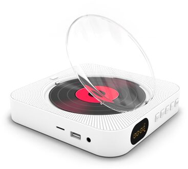 Wandmontage Cd Surround Sound Fm Radio Bluetooth Usb MP3 Disk Draagbare Muziekspeler Afstandsbediening Stereo Speaker Thuis 1