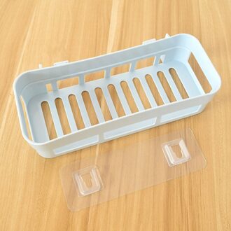 Wandmontage Cosmetische Opbergdoos Badkamer Opbergrek Wandplank Zuignap Organisator Plank Shampoo Cosmetische Magazijnstelling 1