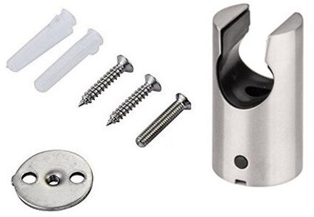 Wandmontage handdouche houder rvs geborsteld bidet sproeier houder muur boor installeren