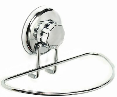 Wandmontage Keuken Rvs Zuignap No-Boren Houder Badkamer Chrome Handdoek Ring Accessoire Hardware