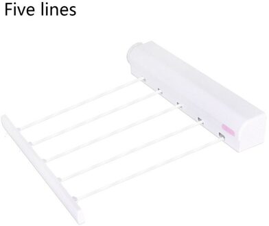 Wandmontage Kleding Lijn Intrekbare Wasserij Hanger Indoor Outdoor Kleding Droogrek Intrekbare Waslijn Wasserij Touw