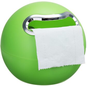 Wandmontage Leuke Cartoon Gezicht Badkamer Toiletpapier Tissue Doos Rolhouder groen