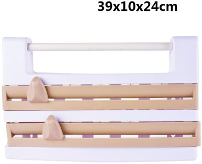 Wandmontage Papier Handdoekenrek Tissue Film Conserveermiddel Houder Wrap Tin Folie Dispenser Organizer Voor Keuken Badkamer A2