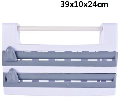 Wandmontage Papier Handdoekenrek Tissue Film Conserveermiddel Houder Wrap Tin Folie Dispenser Organizer Voor Keuken Badkamer A3
