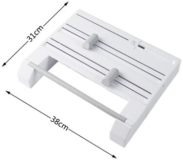 Wandmontage Papier Handdoekenrek Tissue Film Conserveermiddel Houder Wrap Tin Folie Dispenser Organizer Voor Keuken Badkamer D1