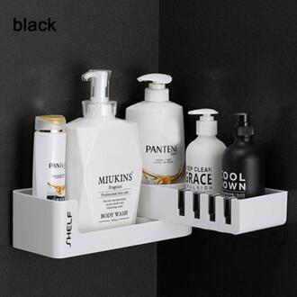 Wandmontage Rekken Punch-Gratis Badkamer Opslag Planken Houder Badkamer Wc Draaibaar Statief Hoek Opslag Rack Plank 01