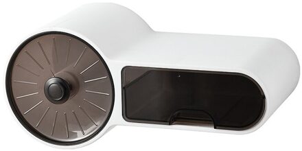 Wandmontage Roll Papier Opbergdoos Papier Opbergdoos Gratis Ponsen Toiletrolhouder Rack Bethroom Plastic Wc Dispenser 02