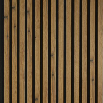 Wandpaneel Akoestisch 60x278 cm siesta eiken Bruin,Eiken