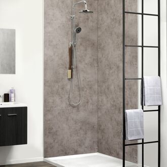 Wandpaneel Dumawall Xl Dark Cement 90x260cm