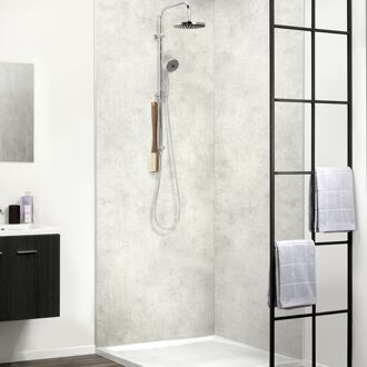 Wandpaneel Dumawall Xl Light Concrete 90x260cm