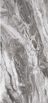 Wandpaneel Isodeco Lagos Stone 120x260 cm SPC Mat Grijs Isodeco