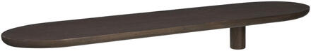 Wandplank Daan - Donker Essen - 80x18 Cm - Hout - Bruin