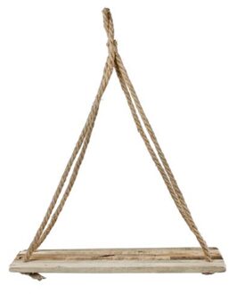 Wandplank met touw 60x25cm