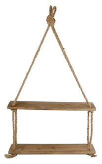 Wandplanken touw 62x16x95cm