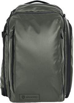 WANDRD Transit 35L Travel Backpack Wasatch Green Essential Bundle