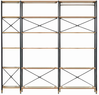 Wandrek 'Heron' 18 planken, 210 x 210cm