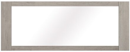 Wandspiegel Boston 184 cm breed in licht grijs eiken Eiken,Licht grijs eiken
