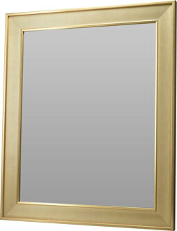 Wandspiegel met brede lijst El Dorado - frame kleur goud - 50 x 60 cm - Spiegels Goudkleurig
