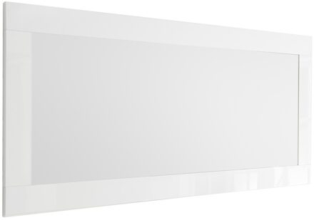 Wandspiegel Urbino 170 cm breed in hoogglans wit Wit,Hoogglans wit