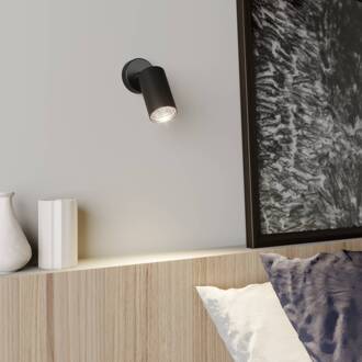 Wandspot Eye Spot 1-lamp, zwart