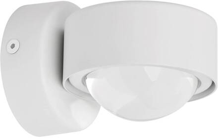 wandspot Jyla, wit, 3.000 K, naar beneden, lens