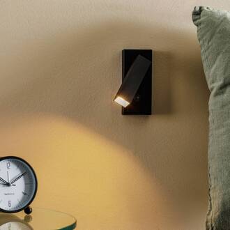 Wandspot Rai, richtbaar, zwart