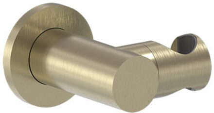 Wandsteun MAY Voor Handdouchehouder Geborsteld Mat Goud PVD