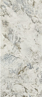 Wandtegel Alpen Quartz 120x280 cm Gepolijst Creme Marmerlook - Wandtegel Alpen Quartz 120x280 cm Gepolijst Creme Marmerlook (prijs Per