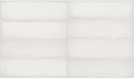 Wandtegel Estudio Ghent Alpine White Glossy 6.9x24 cm Estudio