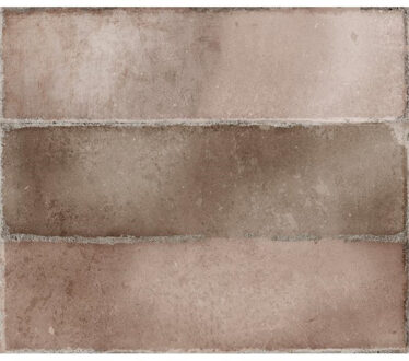 Wandtegel Estudio Hackney Terracota 6.9x24 cm Estudio